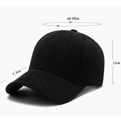 Adjustable Solid Baseball Cap - Image 6