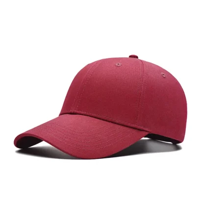Unisex Solid Baseball Hats - Image 2