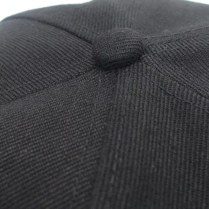 Flat Brim Solid Snapback Hats - Image 5