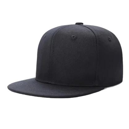 Flat Brim Solid Snapback Hats