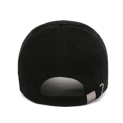 Adjustable Solid Baseball Cap - Image 4