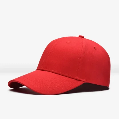 Unisex Solid Baseball Hats - Image 3
