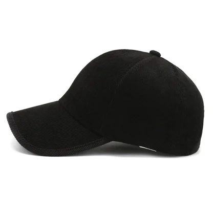 Adjustable Solid Baseball Cap - Image 2