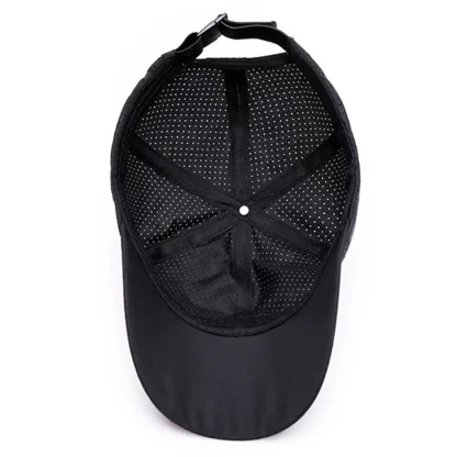 Solid Breathable Baseball Hats - Image 5