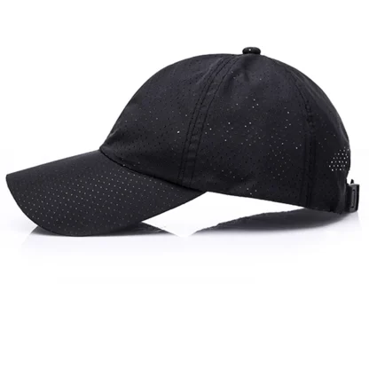 Solid Breathable Baseball Hats - Image 3