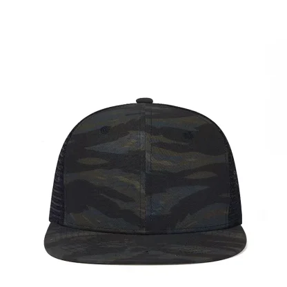 Camouflage Mesh Trucker Hat - Image 4
