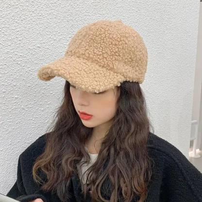 Fluffy Solid Baseball Hat - Image 7