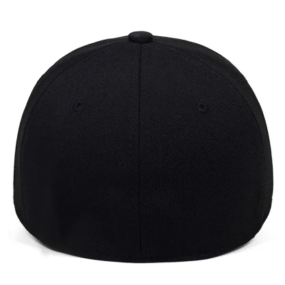 Solid Fitted Baseball Hats - Image 5