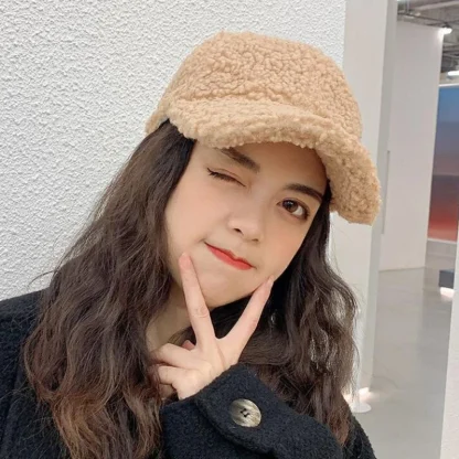 Fluffy Solid Baseball Hat - Image 6