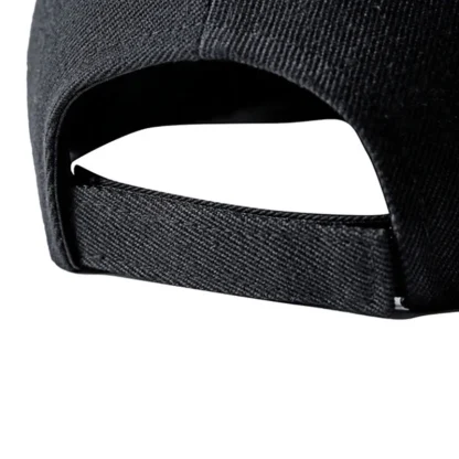 Solid Adjustable Baseball Hats - Image 3