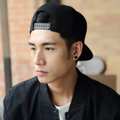 Solid Hip Hop Snapback Caps - Image 4