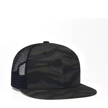 Camouflage Mesh Trucker Hat - Image 3