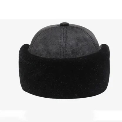 Solid Earflap Warm Hat - Image 4