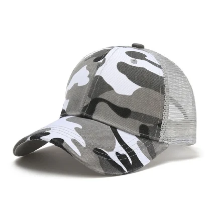 Camouflage Mesh Baseball Hat - Image 5