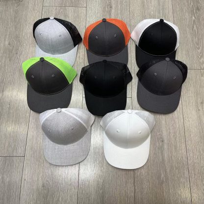 Color Block Trucker Hats - Image 5