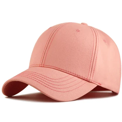 Casual Solid Baseball Caps - Image 3