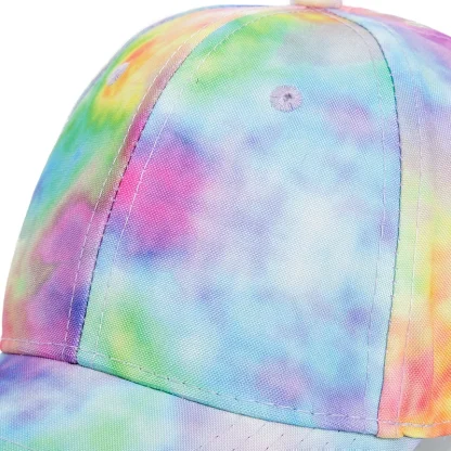 Colorful Tie Dye Baseball Hats - Image 5