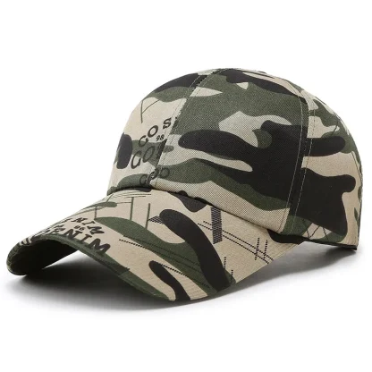 Simple Camo Baseball Caps - Image 2