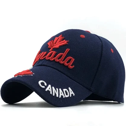 Embroidered Canada Baseball Cap - Image 2