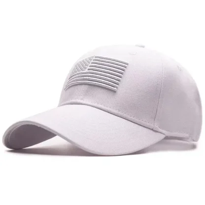 Solid USA Flag Baseball Hats - Image 2