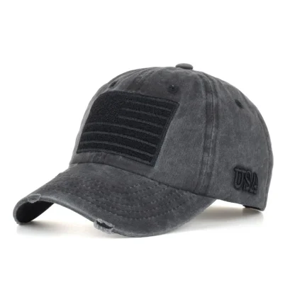 Embroidered USA Flag Cap