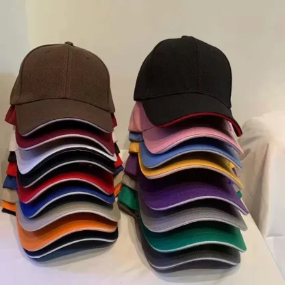 Casual Adjustable Baseball Hats - Image 6