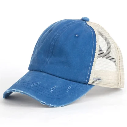 Ripped Acid Wash Trucker Caps - Image 6
