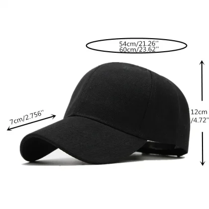 Solid Unisex Baseball Hats - Image 7