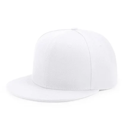 Solid Hip Hop Fitted Caps - Image 6