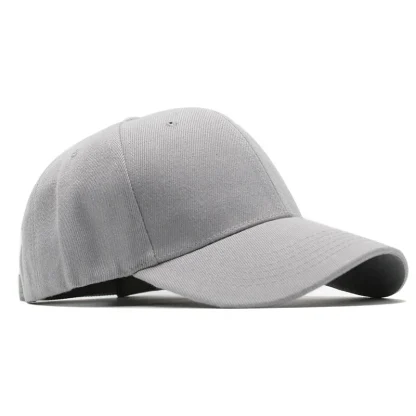 Solid Unisex Baseball Hats - Image 3