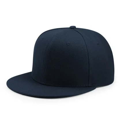 Solid Hip Hop Fitted Caps