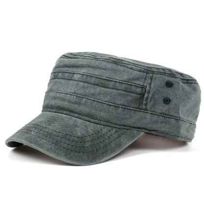 Acid Wash Flat Top Hat - Image 3