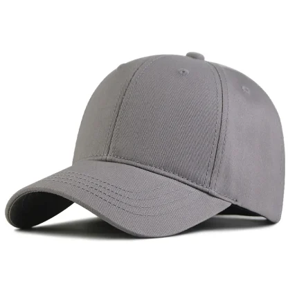 Casual Solid Baseball Caps - Image 5