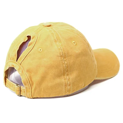 Hollow Out Ponytail Baseball Caps - Image 4