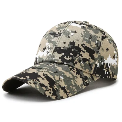 Simple Camo Baseball Caps - Image 3