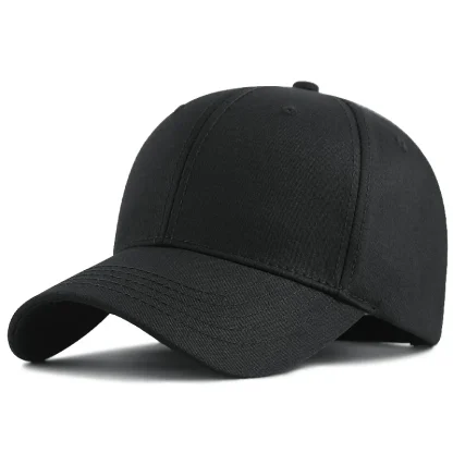 Casual Solid Baseball Caps - Image 2