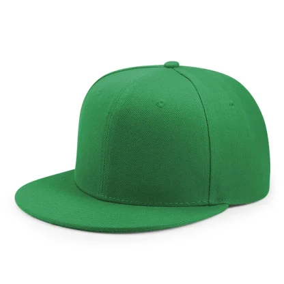 Solid Hip Hop Fitted Caps - Image 5