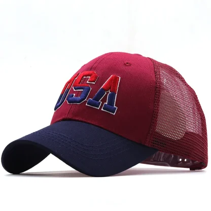 USA Snapback Trucker Caps - Image 3