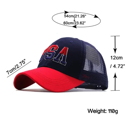 USA Snapback Trucker Caps - Image 7