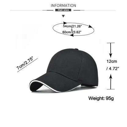 Casual Adjustable Baseball Caps - Image 7