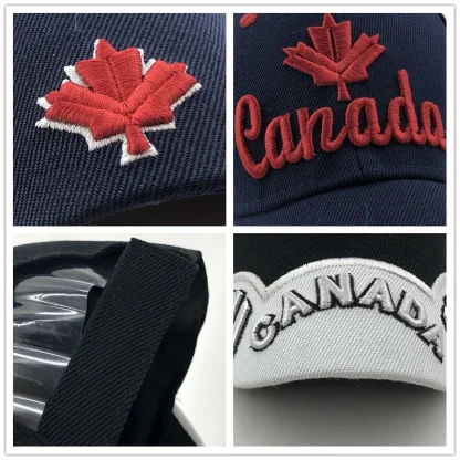Embroidered Canada Baseball Cap - Image 6