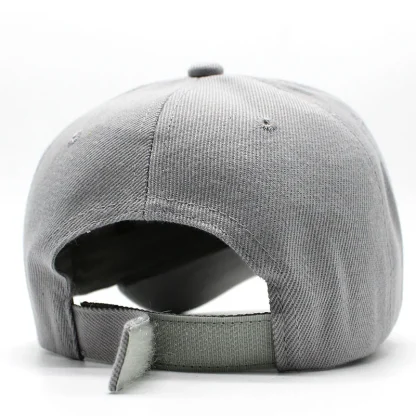 Solid Unisex Baseball Hats - Image 4