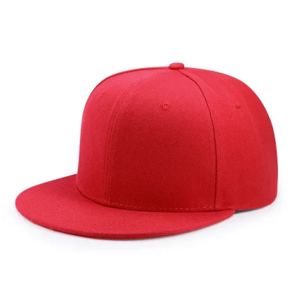 Solid Hip Hop Fitted Caps - Image 7
