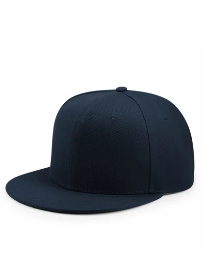 Solid Hip Hop Fitted Caps - Image 2