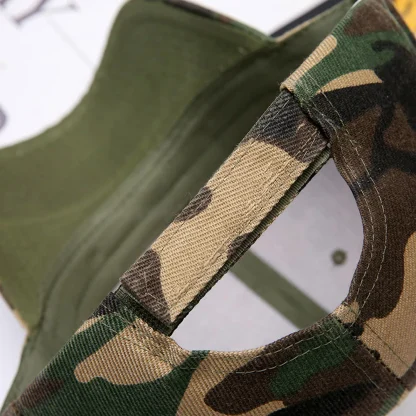 Camouflage Unisex Baseball Caps - Image 6