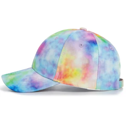 Colorful Tie Dye Baseball Hats - Image 4