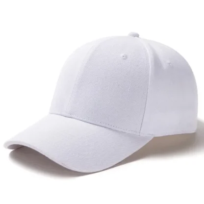 Casual Solid Baseball Cap - Image 3