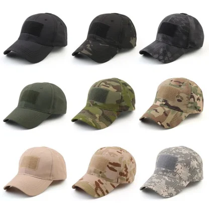 Simple Camo Baseball Caps - Image 6