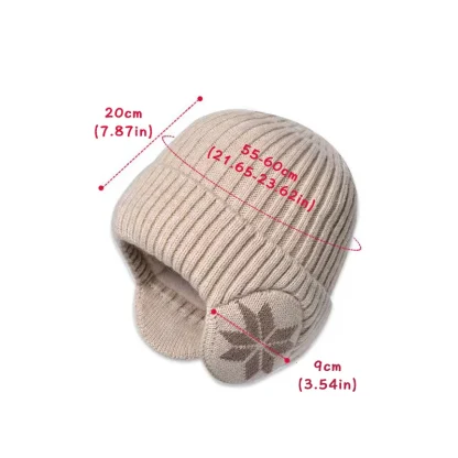 Warm Knit Earflap Hats - Image 7