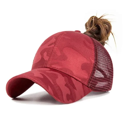 Ponytail Trucker Baseball Hats